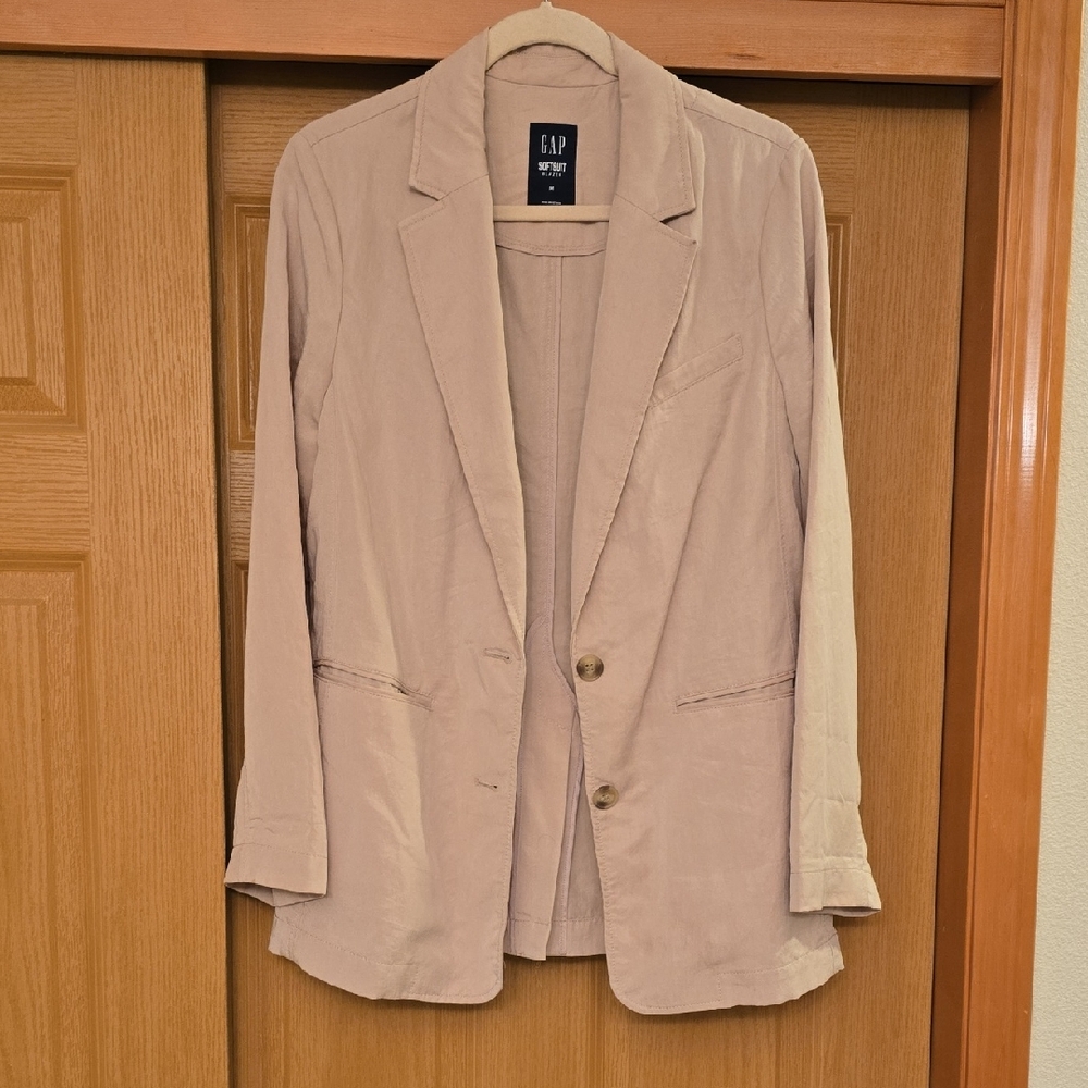GAP Women's Light Tan Blazer
